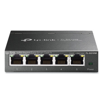 TP-Link Easy Smart Gigabit Ethernet Desktop-wall-mountable Switch, 10 Gbps Bandwidth, 5 Ports freeshipping - TVN Wholesale